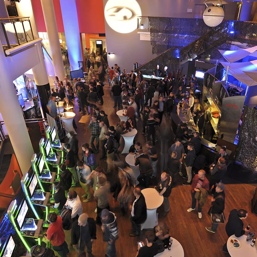 Kino für gaming events nutzen- red carpet event