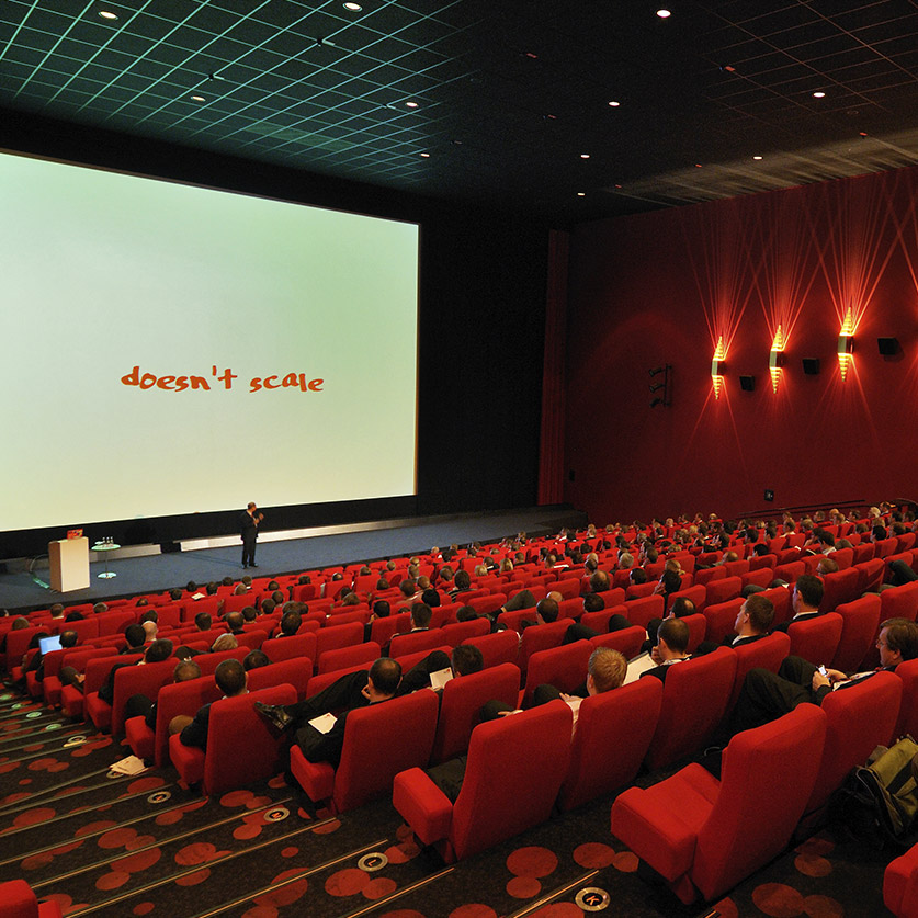 Betriebsversammlung im Kino- Red Carpet Event