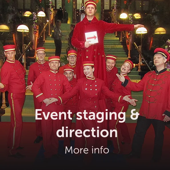 Agency for event staging and planning - red carpet event