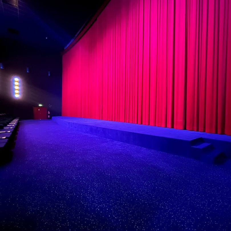 Präsentation auf der großen Leinwand im Cinestar Bremen- red carpe event